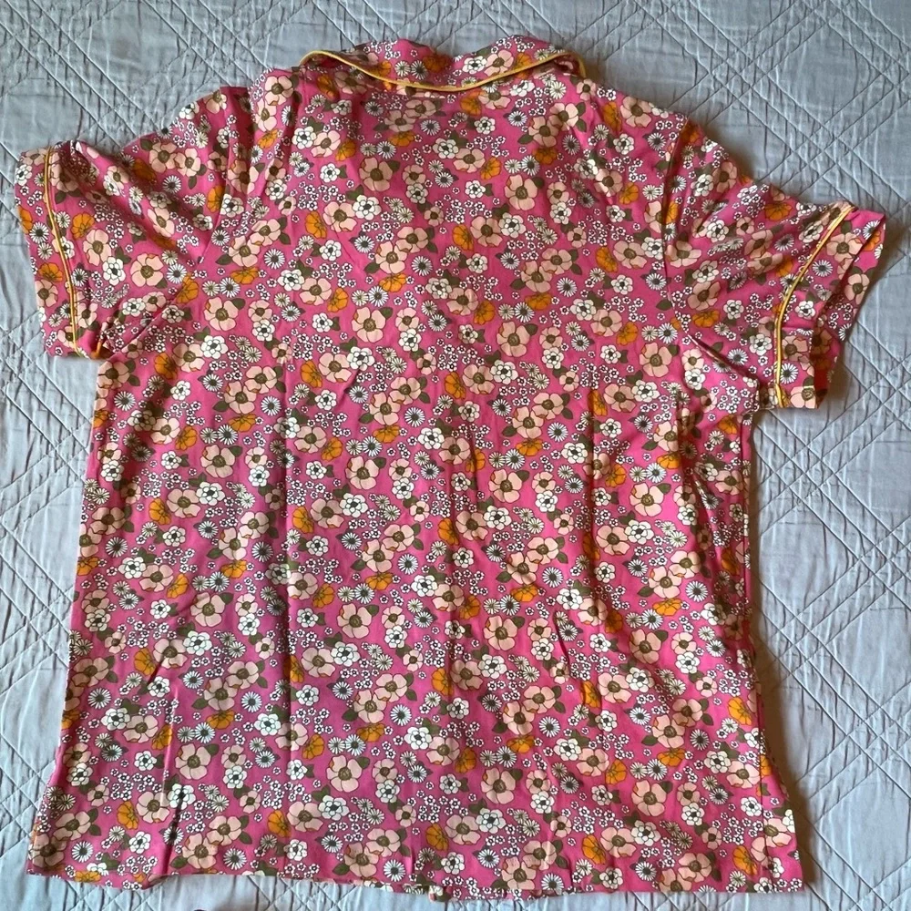 BEDHEAD RETRO FLORAL Short Sleeve Classic Shorty PJ Set, Medium (NWT) - Picture 11 of 15